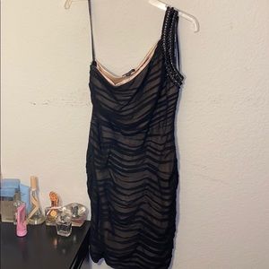 Black Bondage fit dress